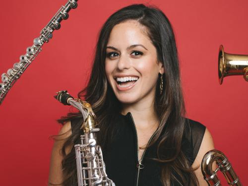 Saxophonist Alexa Tarantino