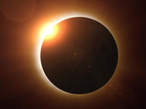 Eclipse ring visualization courtesy of NASA