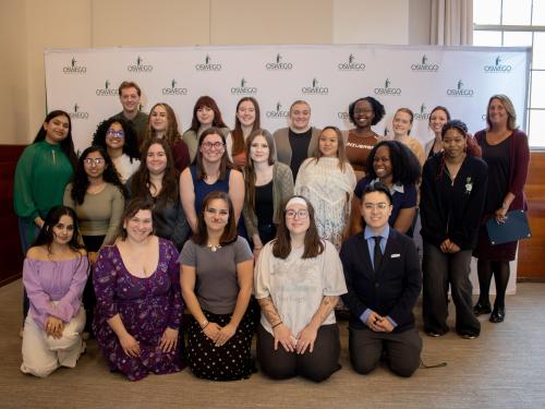 The Office of Experiential Learning hosted its annual Experiential Learning Celebration on April 14 to recognize students and partners who contribute to meaningful work in the campus community. 