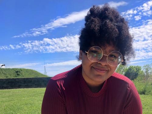 Samisha Elysee earned the Newman Civic Fellowship for initiatives like the Black Excellence Tour and other ways of improving lives for the Oswego family