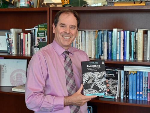 Provost and Vice President for Academic Affairs Scott Furlong has co-authored an updated edition of an influential textbook exploring the continued evolution of government decision-making, regulation and enforcement.