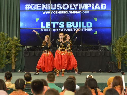 Dancers at GENIUS Olympiad