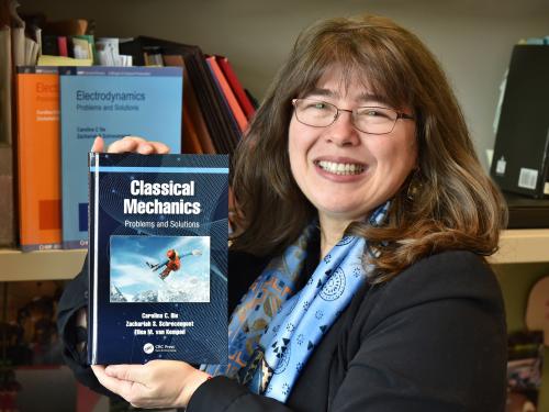 Physics professor Carolina Ilie continued a winning collaboration in working with former students to publish “Classical Mechanics: Problems and Solutions” – a textbook to help faculty members and students studying this field of physics.