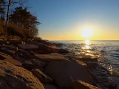 Notes from Home: Lake Ontario sunset