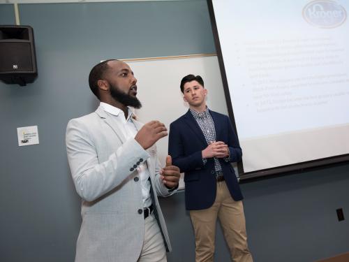 While pitches and presentation are already prominent parts of the School of Business coursework, a new minor in sales will provide additional skills