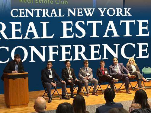A panel presentation at last year's Real Estate Conference