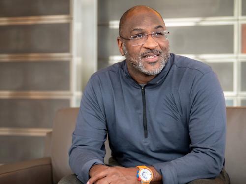 Dr. Robert Simmons, the vice president for U.S. social impact and community engagement and executive director of the National Grid Foundation, has been appointed SUNY Oswego’s Scholar in Residence from summer 2025 to spring 2026.