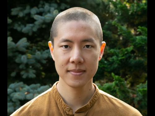 Ryan Lee Wong, author of Whose Side Are You On, this year's Oswego Reading Initiative selection