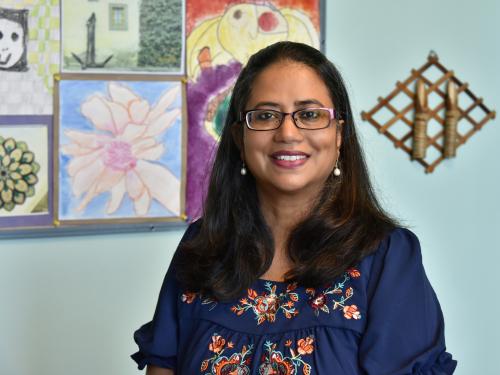 Mamta Saxena, an associate professor of human development at SUNY Oswego, earned the Best Overall Presenter award for her virtual presentation with the the 9th World Conference on Women's Studies