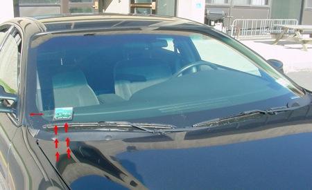 Decal Placement Parking