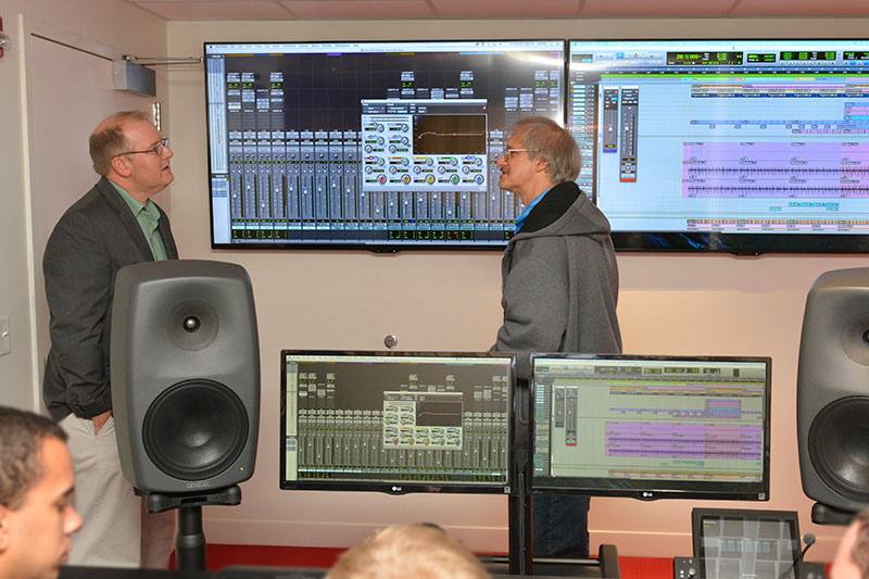 Dan Wood and Larry Rubinstein discuss new recording studio