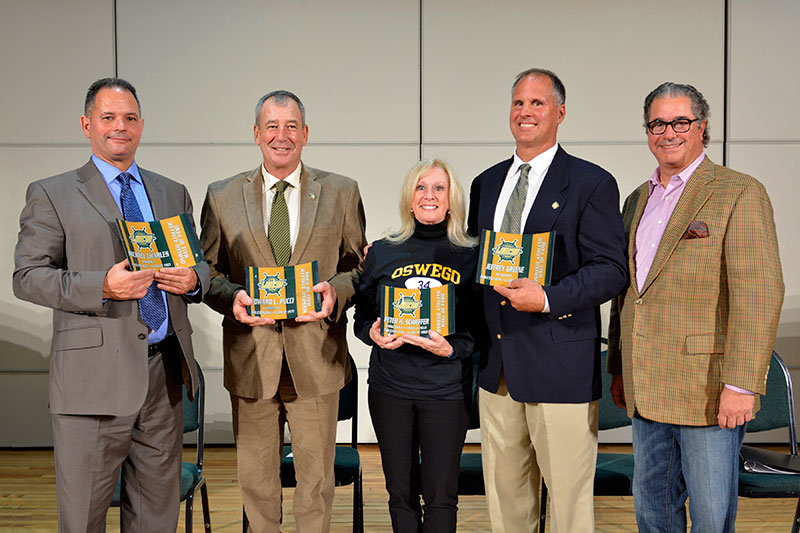 Oswego Athletic Hall of Fame celebration