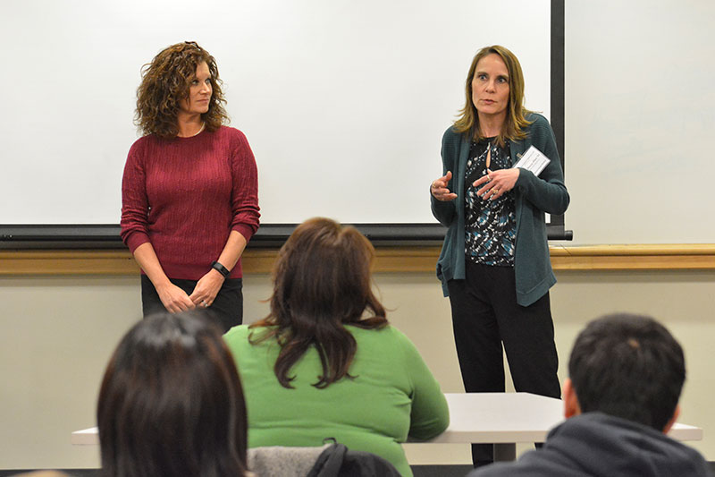 Speakers at Health Careers Conference