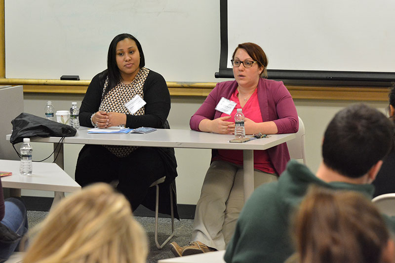 Speakers at Health Careers Conference