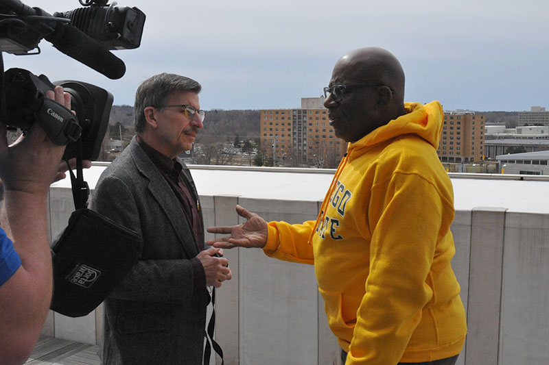 Fritz Messere and Al Roker