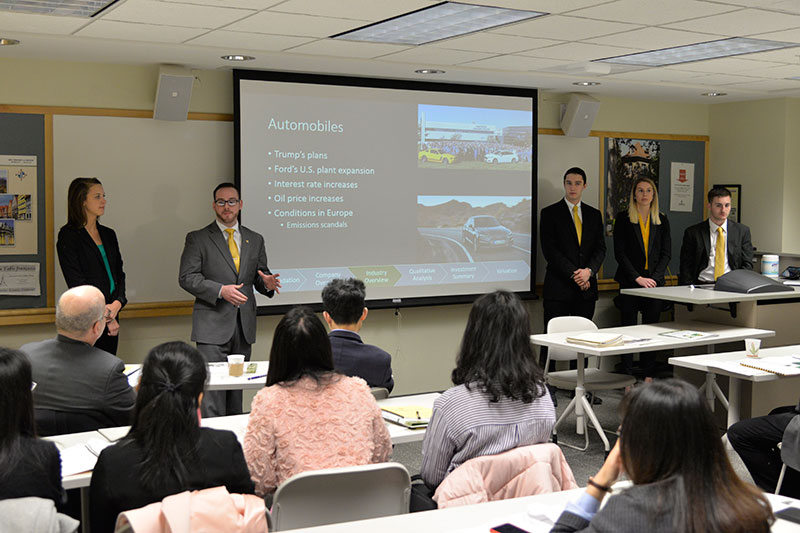 Students present at Quest