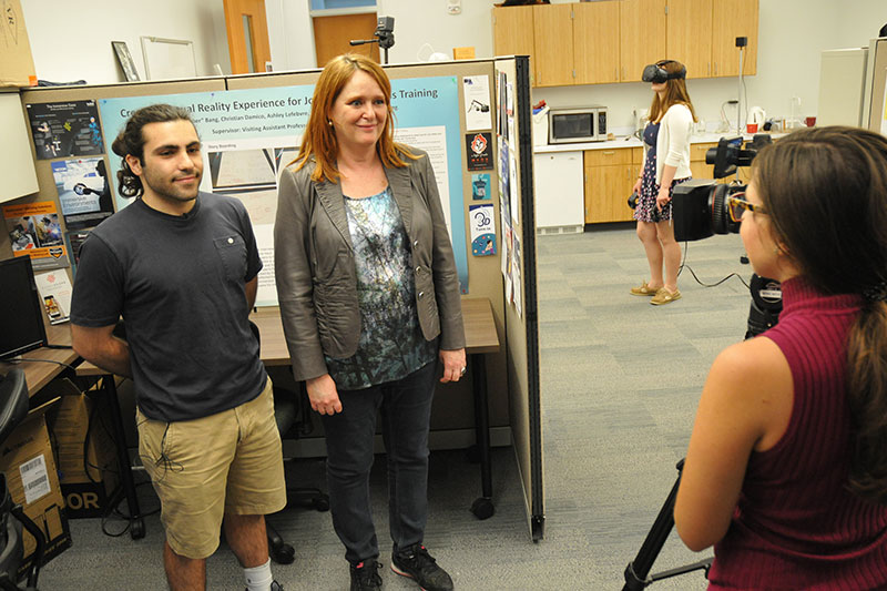 VR lab open house