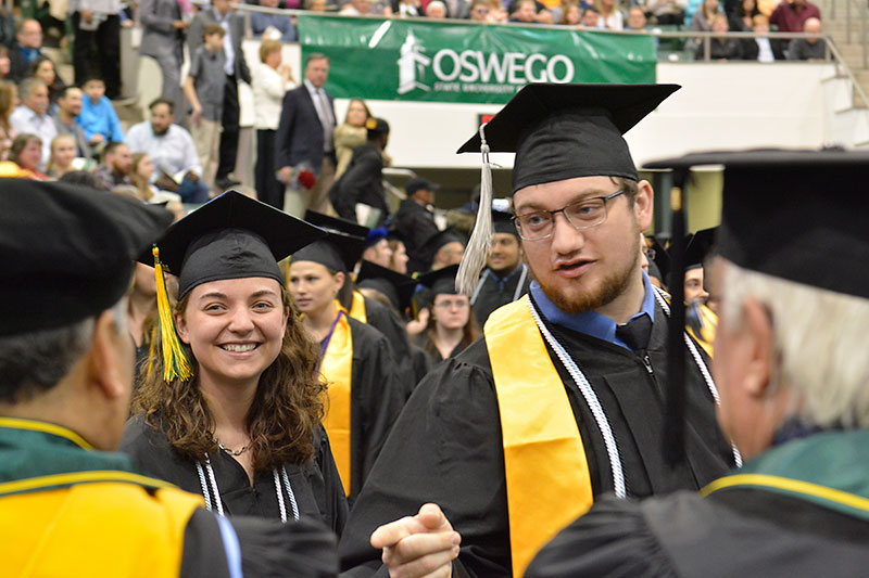 Kenny Roffo and Nina House at Commencement