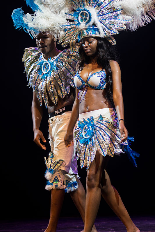  Caribbean Student Association dancers at ALANA Fashion Show