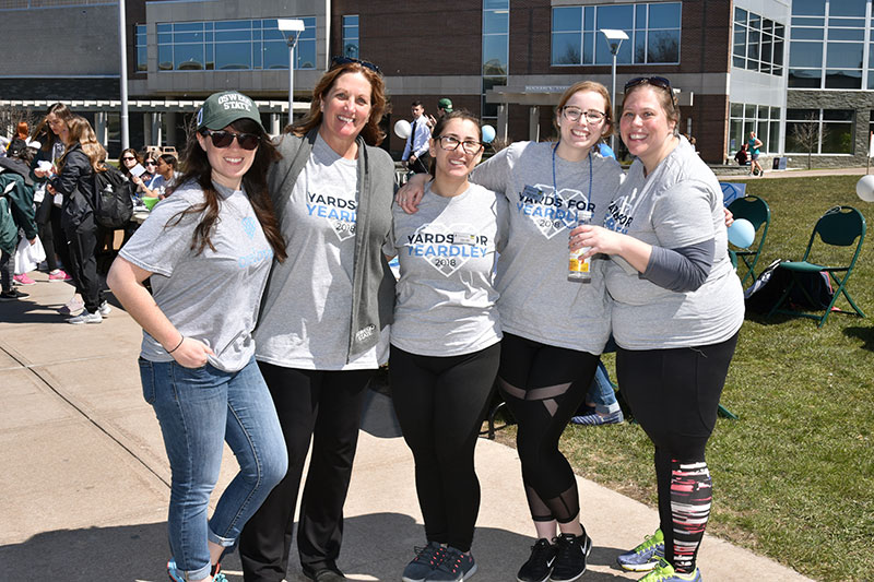 Student gather to raise awareness of relationship violence