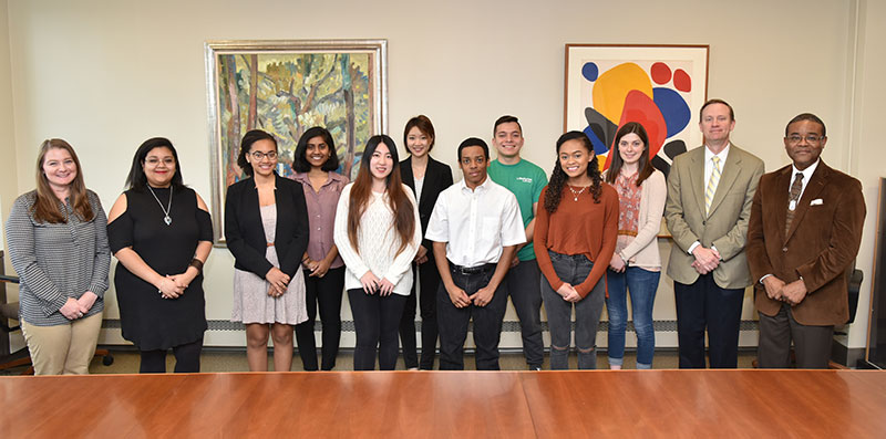 The college, SUNY celebrated 11 Empire State Diversity Honors Scholarship winners