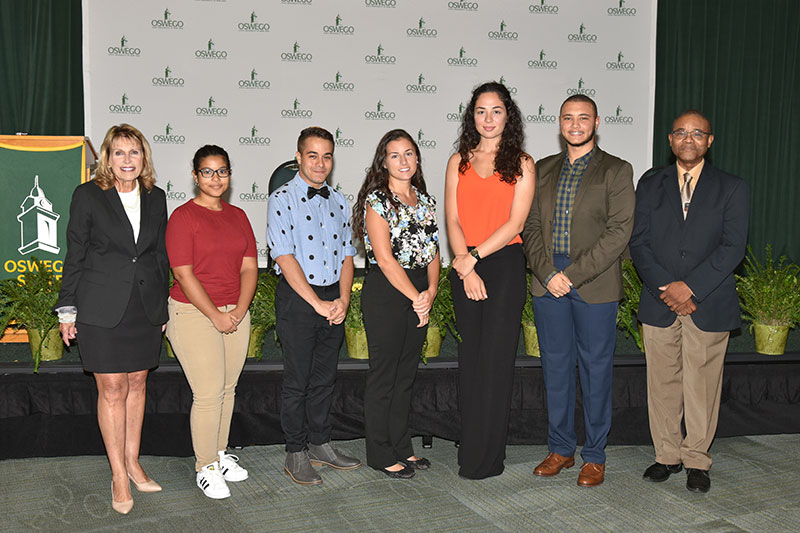 Student panelists for Opening Day Breakfast