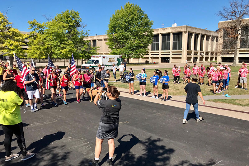 Team RWB leads off CNY SAVE's Stride to Save Lives