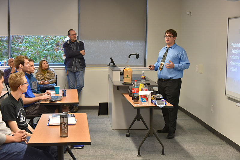 Kenny Roffo speaks about work at NASA