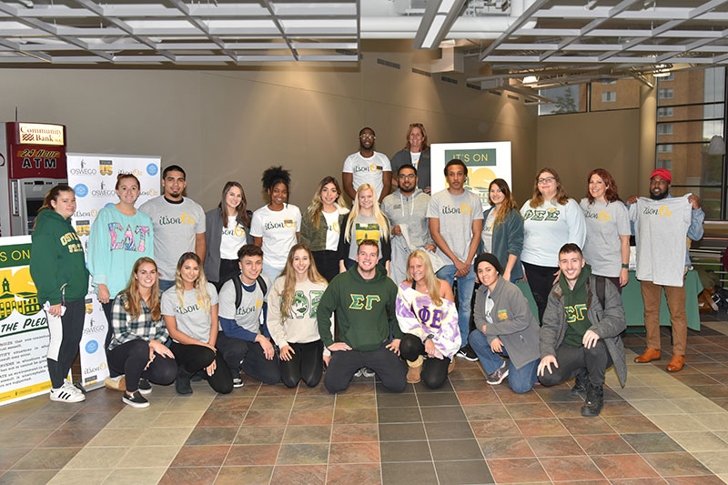 Campus members support pledge against sexual violence