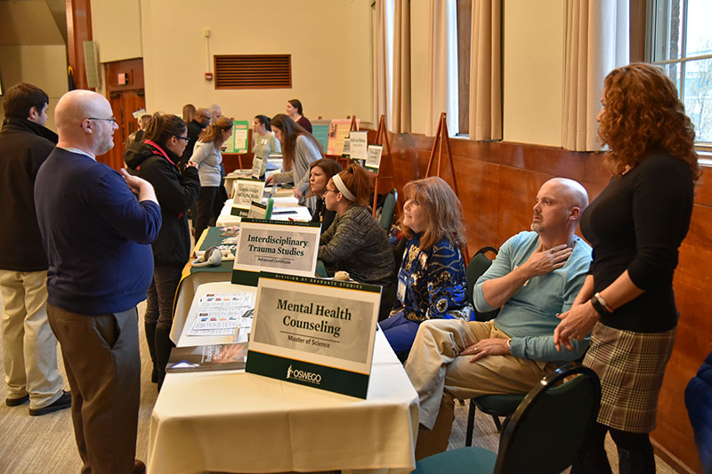 Graduate faculty members represent their programs