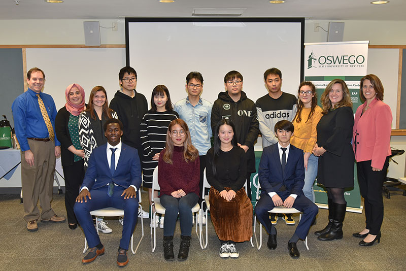 Students graduate from year-round Intensive English Program