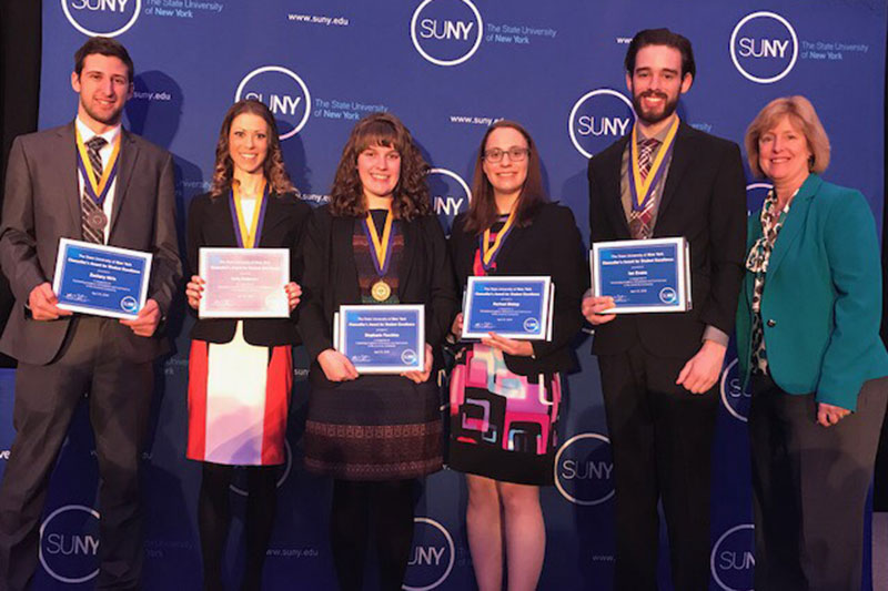 Chancellor's Award for Student Excellence winners congratulated