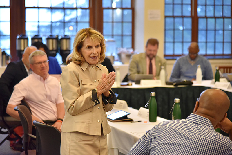 resident Deborah F. Stanley welcomes top student affairs leaders from across SUNY