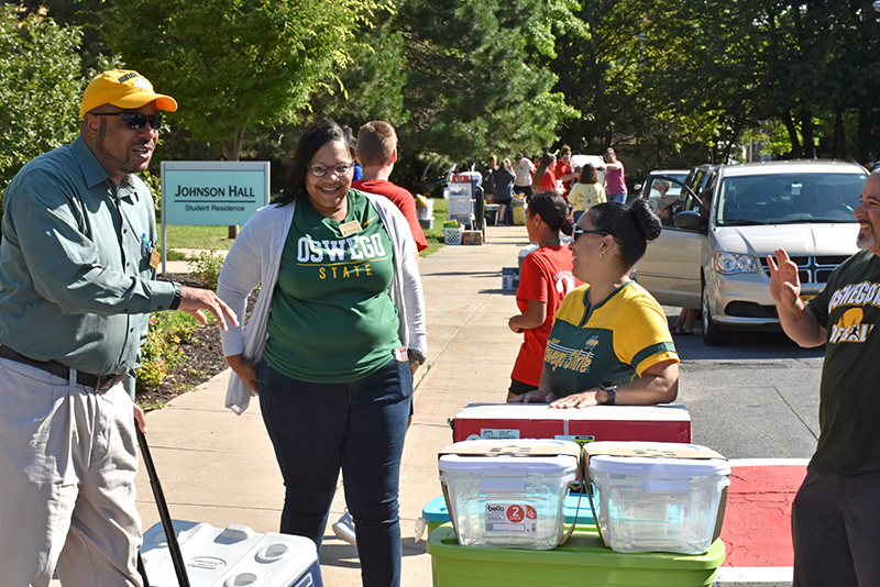 New connections made during campus move-in