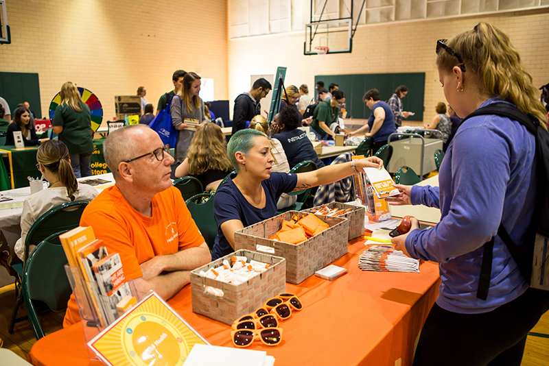 Students learn and make connections during Mental Health and Wellness Fair