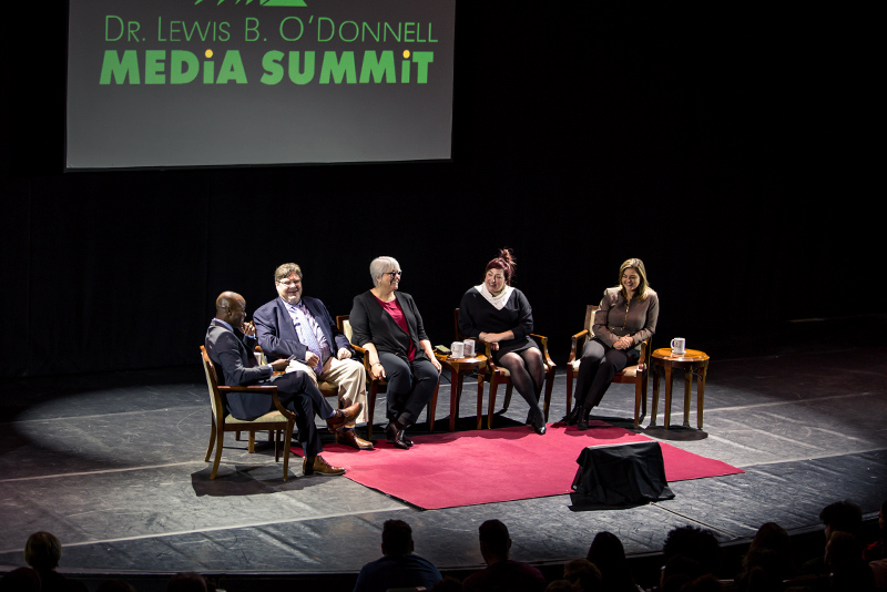 All-star panelists discuss media and public trust at Lewis B. O'Donnell Media Summit