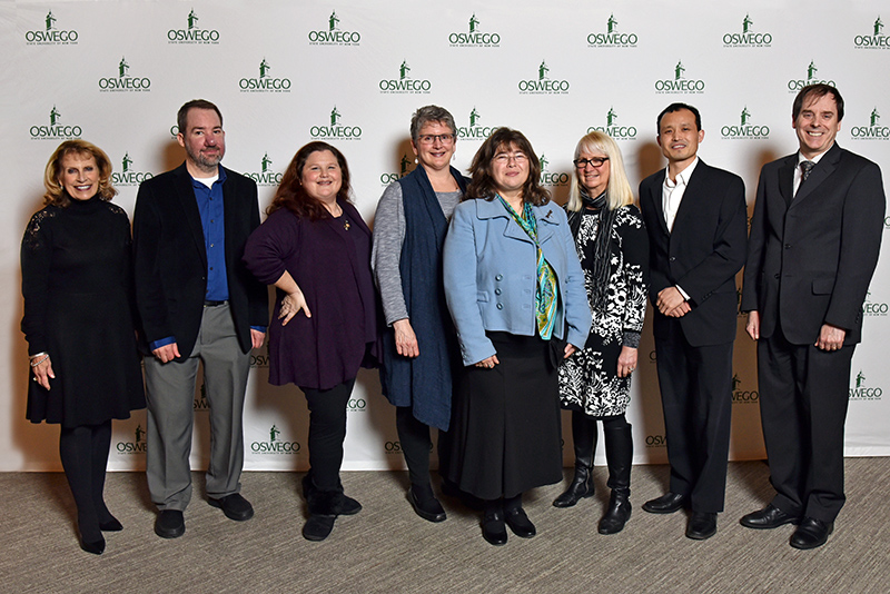 New full professors at SUNY Oswego honored