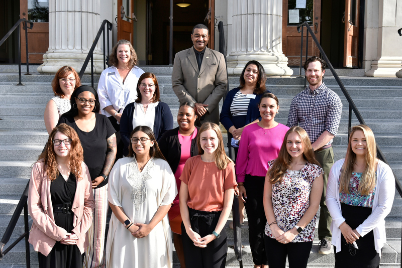 The college recently welcomed a number of new staff members hired in 2020-21