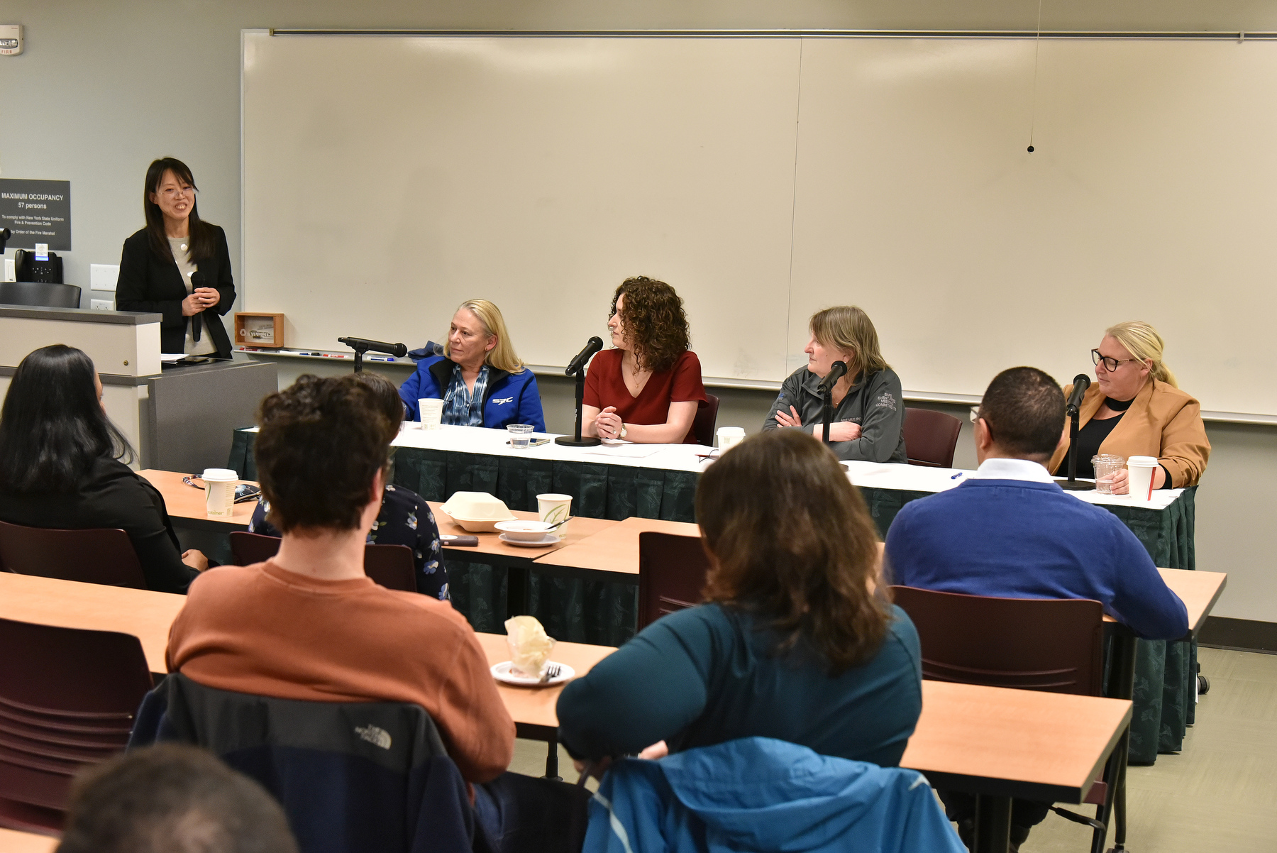 Engineering Week events featured a Focus on Women in Engineering panel discussion with prominent local female engineers working in industry.