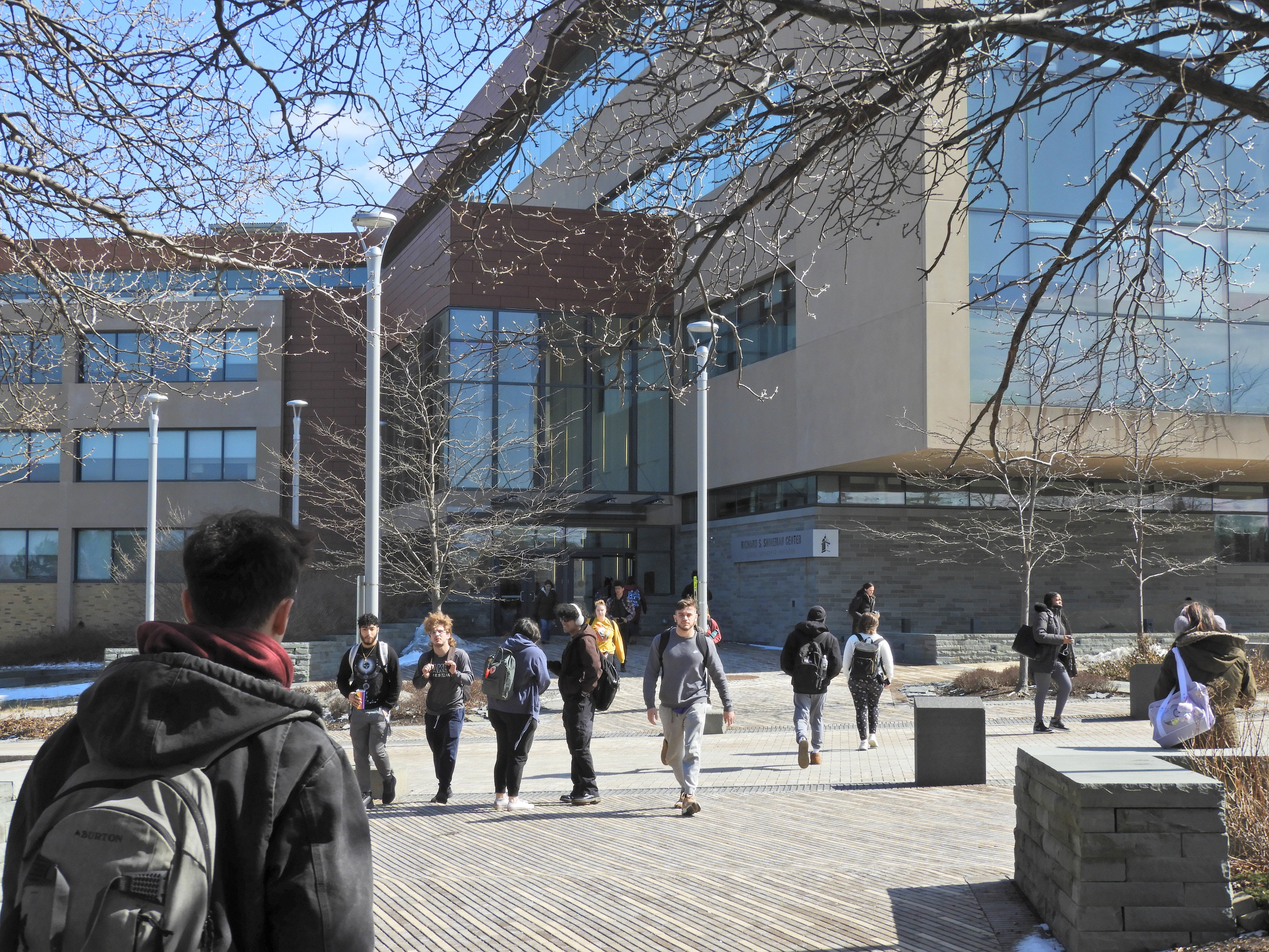 Blue skies and mild temperatures greeted the campus community March 20, the first official day of spring this year. 
