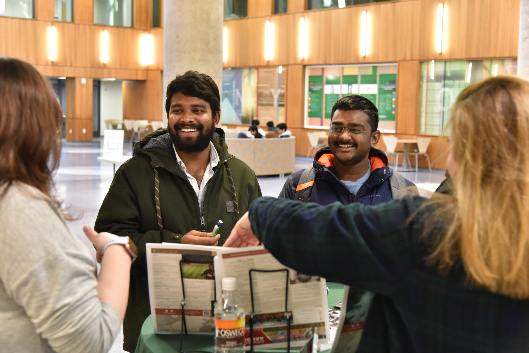 Orientation for the new incoming international students was held Jan. 18 in the Shineman Center, hosted by International Student and Scholar Services.