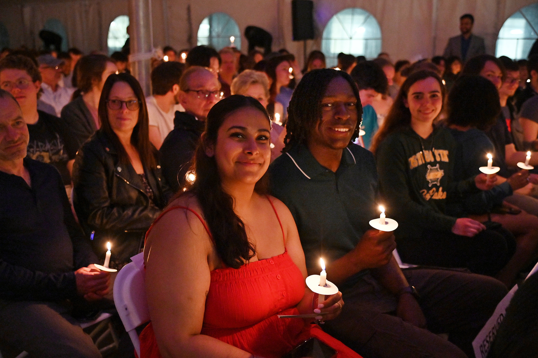 The Commencement Eve Torchlight Ceremony passes the symbolic flame of knowledge to celebrate the Class of 2025 with family, friends and supporters.