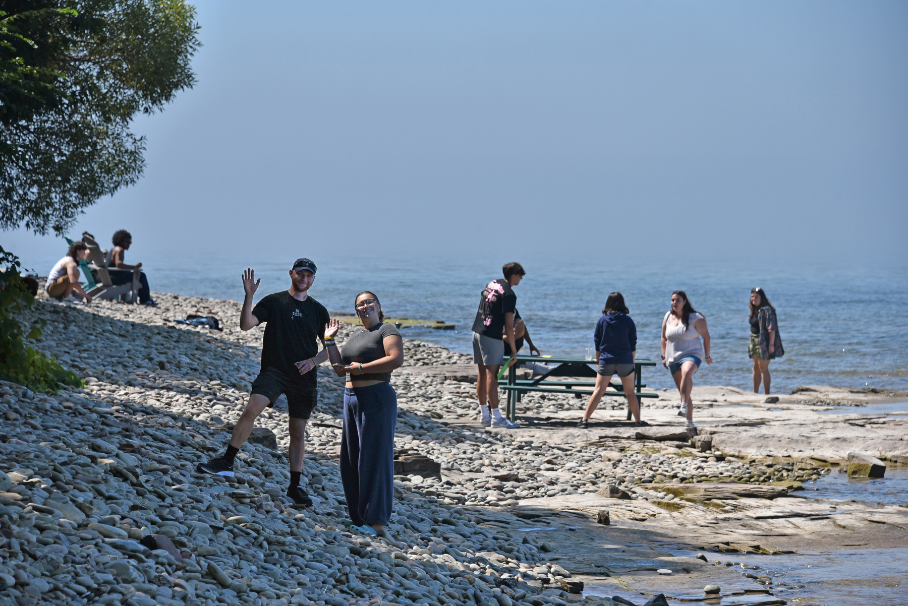The newest Lakers quickly found their way to the university’s picture-postcard setting on nearby Lake Ontario.