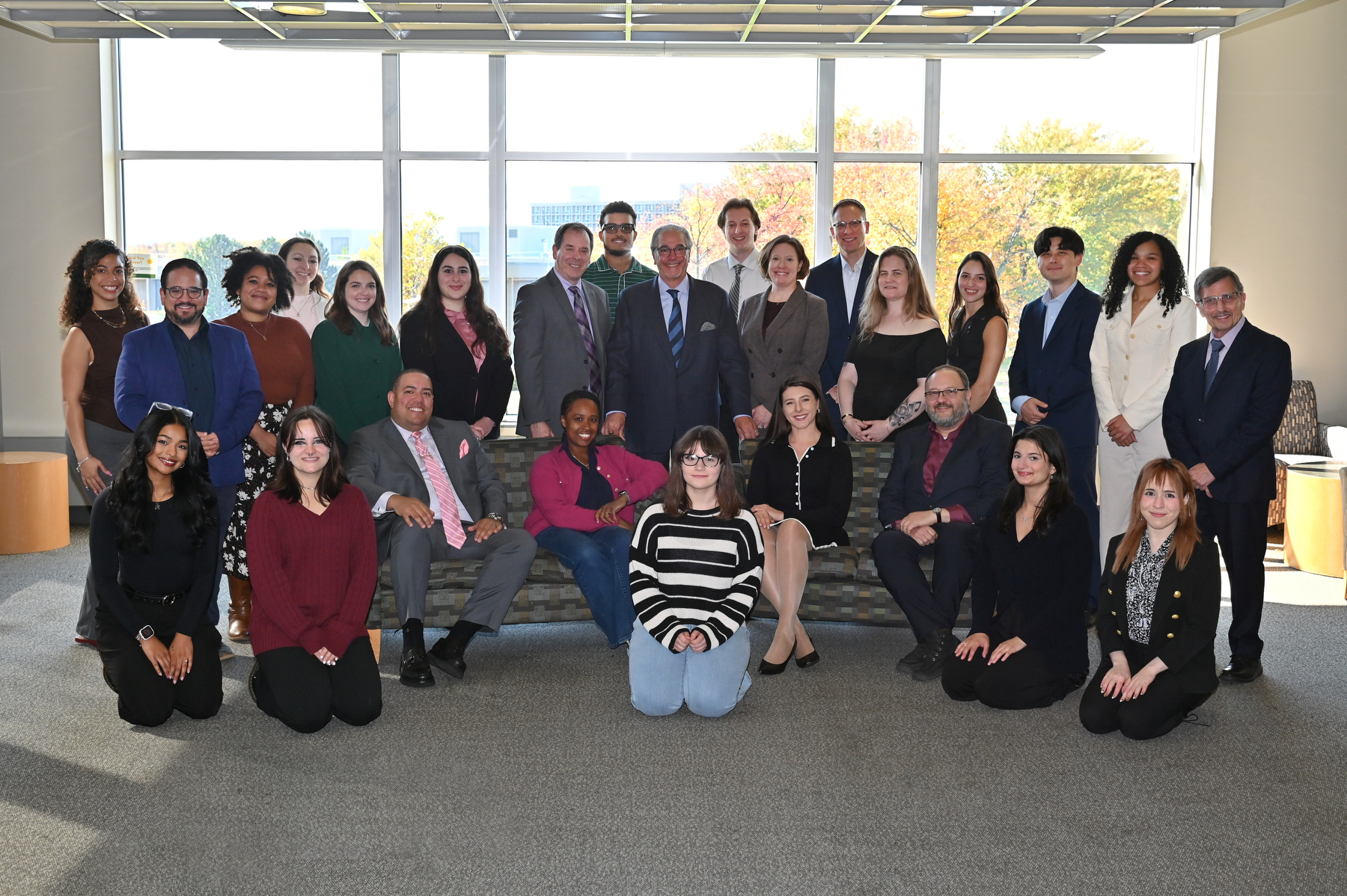 The 21st annual Lewis B. O'Donnell Media Summit welcomed a range of alumni for an all-star panel discussion, Career Connectors networking event and classroom visits on Oct. 23. The student-organized event explored "The Evolution of an Idea: How to Nurture Creativity in the Digital Age.” 