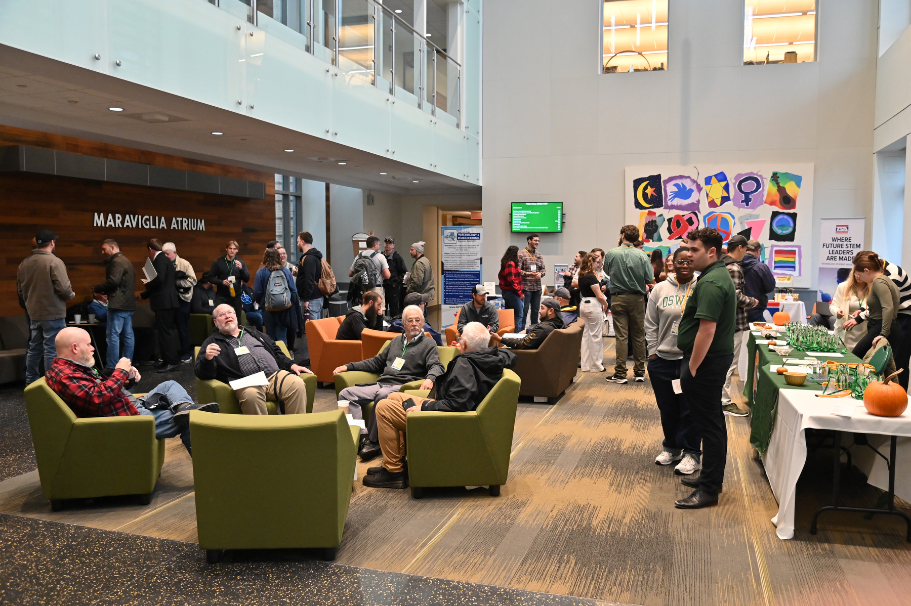 The 86th annual Technology Fall Conference at SUNY Oswego was held Oct. 30-31 in Wilber and Park Halls and is open to K-16 educators and professionals who want to find out the latest developments in technology education and network with other educators and professionals.