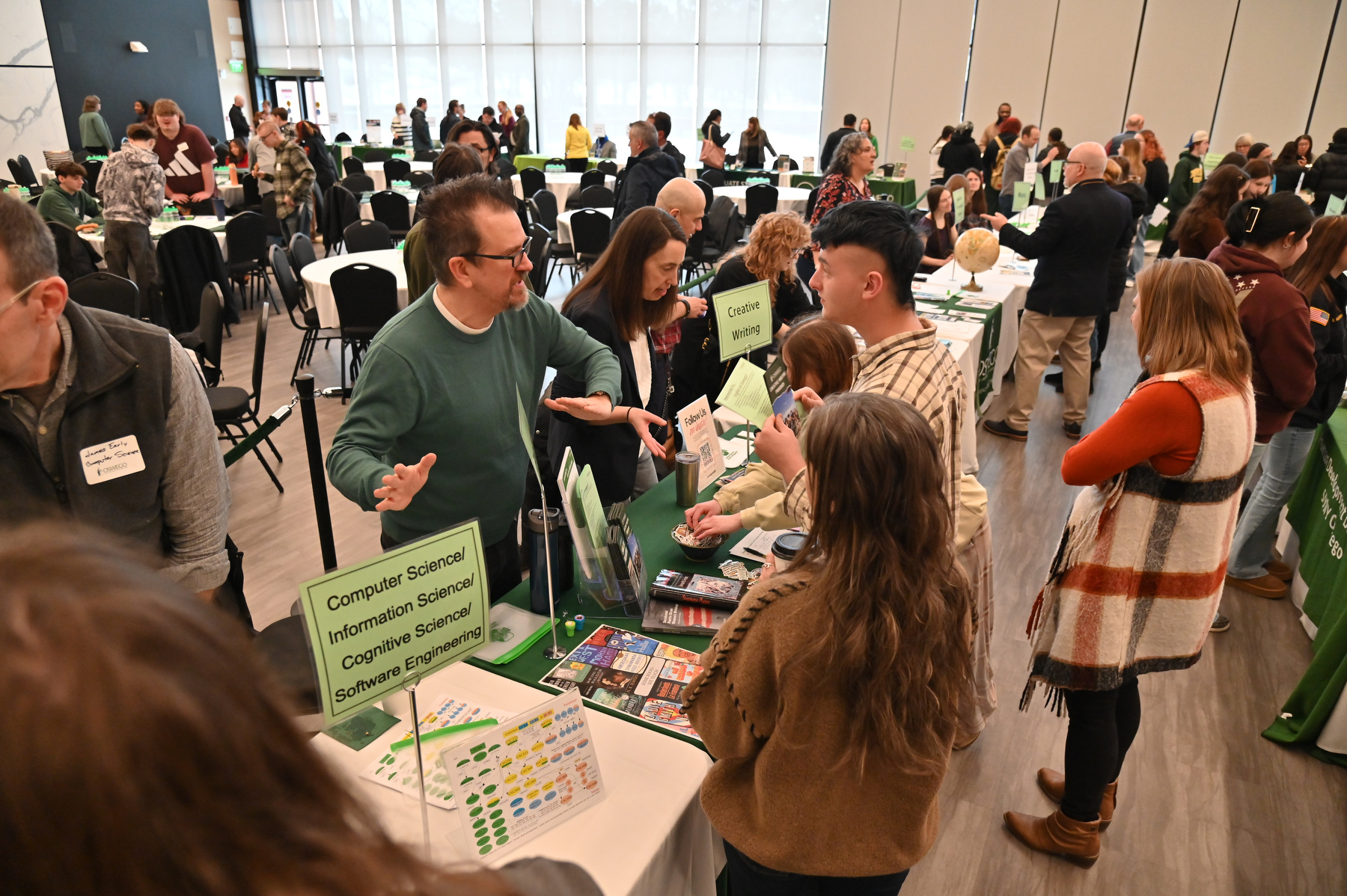 SUNY Oswego Direct Day highlighted a new admissions partnership program designed to streamline the path to college for students in all nine Oswego County school districts and the Syracuse City School District. 
