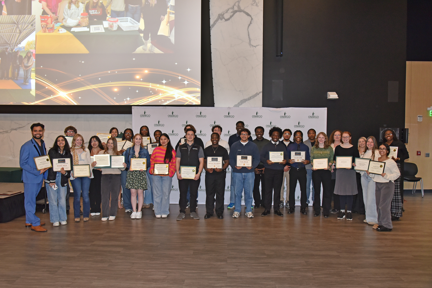 The annual Student Leadership Ceremony provided an opportunity for a range of outstanding students to receive recognition of their achievements. 
