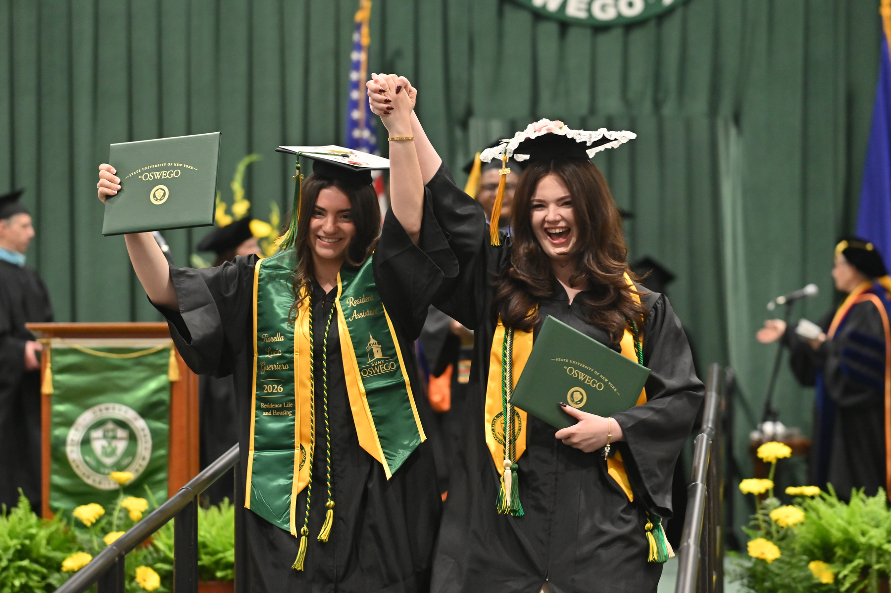 Lakers accomplished a lot with the support of each other, as was evident during many moments at the May 16 commencement ceremonies.