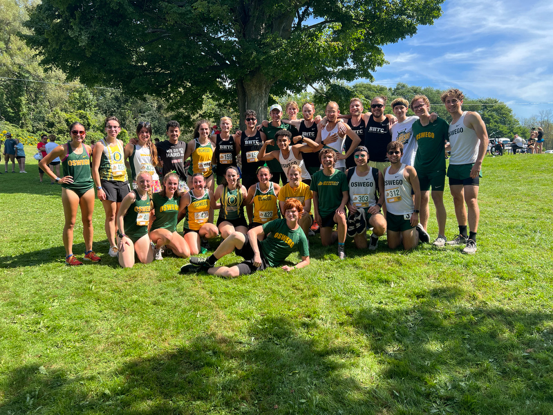 The Oswego State cross country team hosted their first event since 2018 at Fallbrook on Saturday, Sept. 10. 