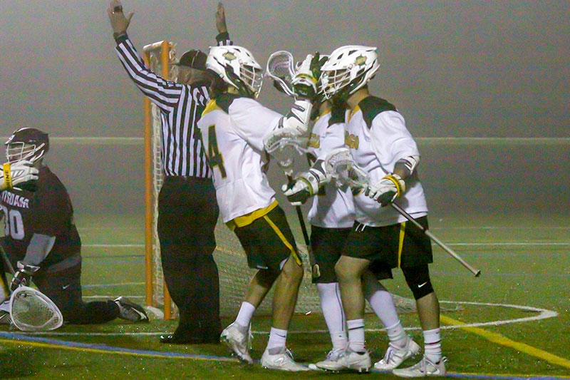 Laker men's lacrosse team clinched its first SUNYAC Championship appearance in nearly a decade